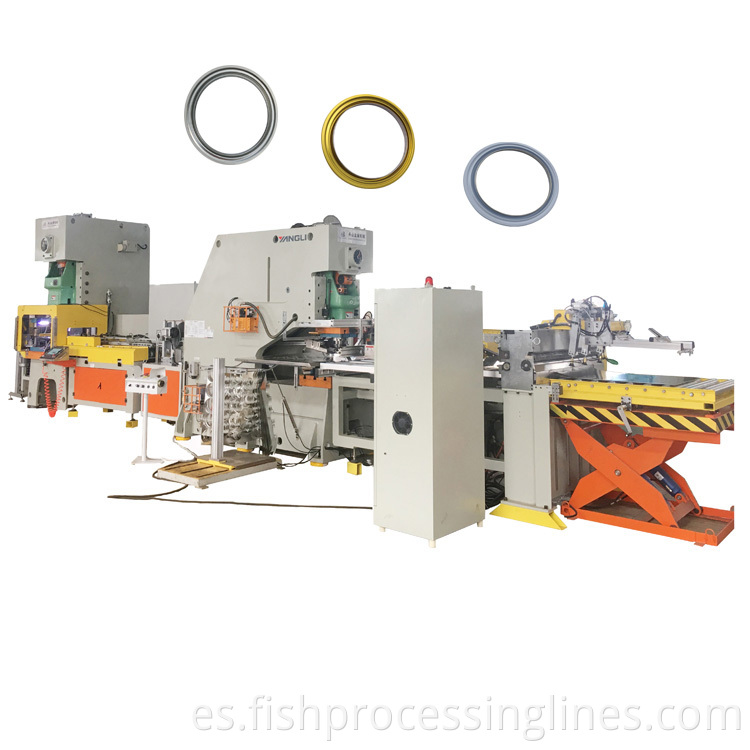 ring cap making line 